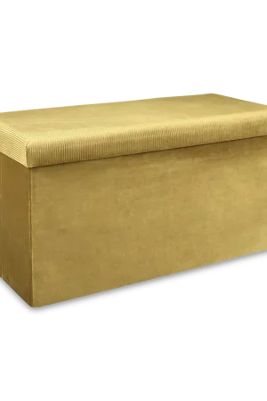 Opbergpouf FLIRAX Rechthoek Oker