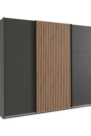 Kleerkast GERONA Grafiet/Artisan Eik B250