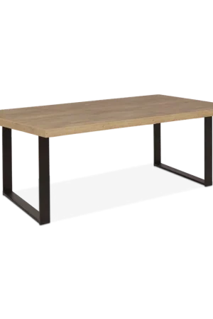 Eettafel met U-poot ABBEY Scarlet Oak 170x100