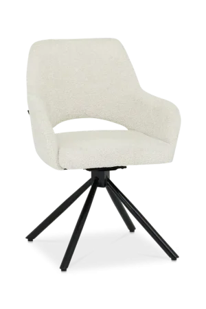 Armstoel AVORIO Cream Bouclé