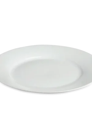 Plat Bord BASKO Porselein Wit