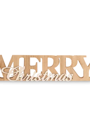 Letterdeco MERRY CHRISTMAS Natuur