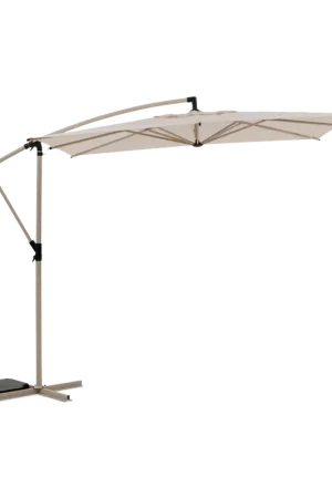Zweefparasol MODENA Vierkant Beige