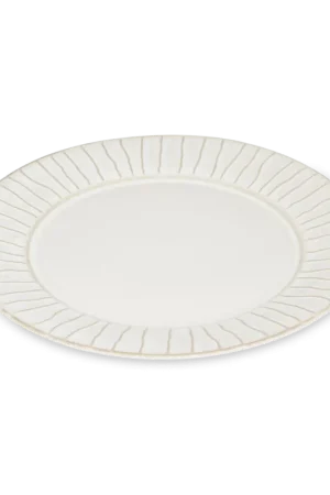 Dessertbord CAZIMA Ø20 Strepen Beige