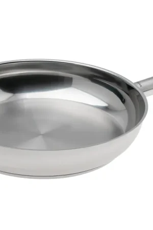 Combekk SUS-Y Pro 151132 Uncoated Recycled Stainless Steel, koekenpan, 32 cm