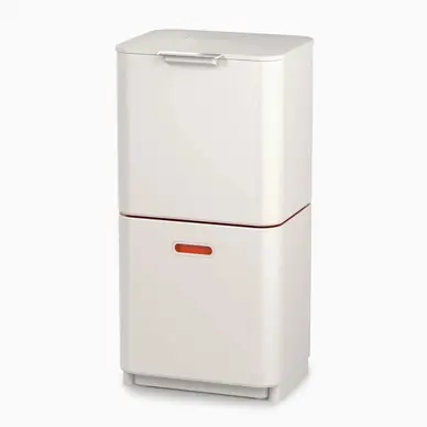 Joseph Joseph - Intelligent Waste Afvalemmer Totem Max 60 liter - Wit