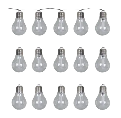 Solar Lichtsnoer Corfu Feestverlichting - 15x LED