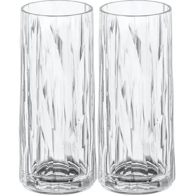 Koziol - Club No.3 - Superglas - 250ml - Longdrink - Set van 2