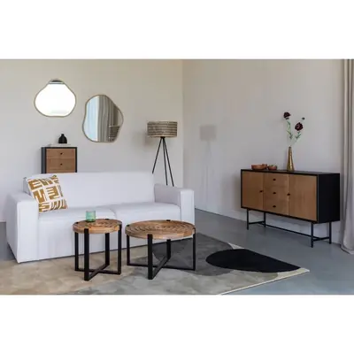 Housecraft Living Jari 2,5 zitsbank Gebroken wit