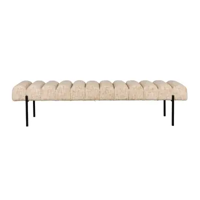Housecraft Living Jethro Eettafelbank 160 cm Beige