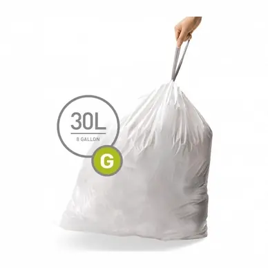 Simplehuman Code G Afvalzakken 30 Liter - 20 zakken