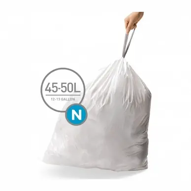 Simplehuman Code N Afvalzakken 45-50 Liter - 20 zakken