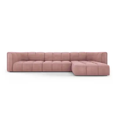 Milo Casa Hoekbank Francesca chenille rechts 5-zits