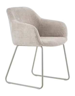 by fonQ Apollo Eetkamerstoel - Bouclé - Beige