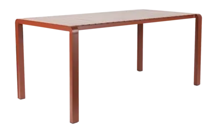 Zuiver Vondel Garden Tuintafel Red 168,5 x 87 cm