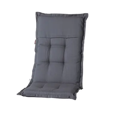Madison Rib Tuinkussen Grey Hoge Rug