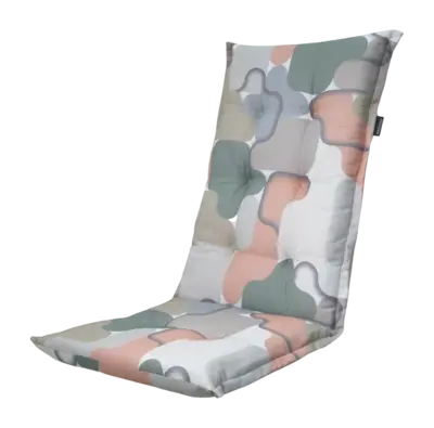 Madison Grafi Tuinstoelkussen Salmone Hoge Rug (123 x 50 cm)
