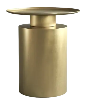 101 Copenhagen Pillar Bijzettafel Brass Tall