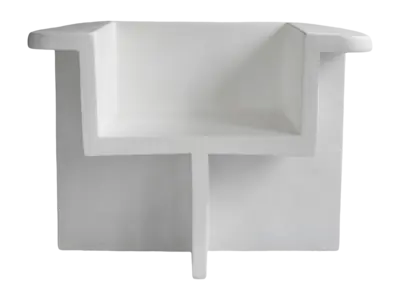 101 Copenhagen Brutus Stoel Bone White Lounge Chair