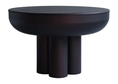 101 Copenhagen Crown Bijzettafel Burned Black Table Low