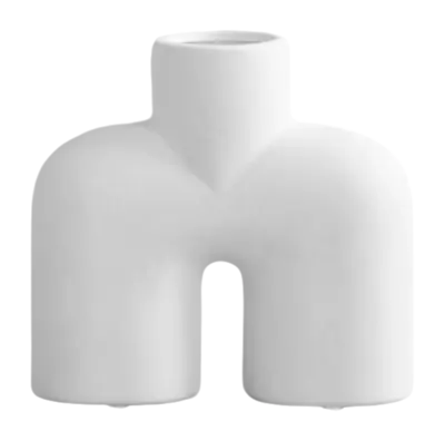 101 Copenhagen Cobra Vaas Bone White Vase Uno Mini