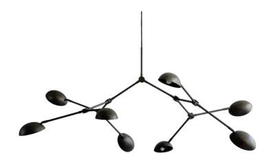 101 Copenhagen Drop Chandelier Kroonluchter Bronze (5 m)