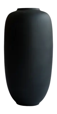 101 Copenhagen Sunao Vaas Black Vase Slim Hexa