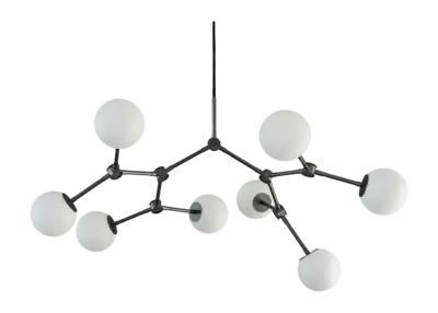 101 Copenhagen Drop Kroonluchter Grey Chandelier Bulp Mini (2 m)