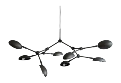 101 Copenhagen Drop Kroonluchter Bronze Chandelier Mini (2 m)