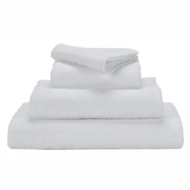 Abyss & Habidecor Lino Washandje White (17 x 22 cm)