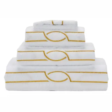 Abyss & Habidecor Cluny Gastendoek Gold (40 x 75 cm)