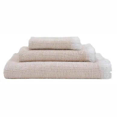 Abyss & Habidecor Bees Gastendoek Linen (45 x 75 cm)