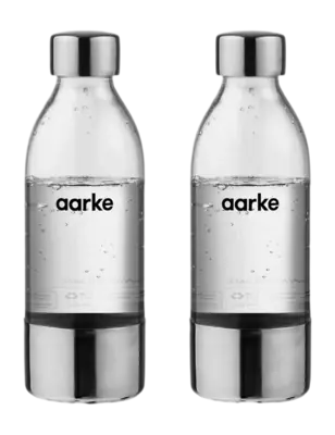 Aarke PET Water Bottle Waterfles 0.65L Set van 2