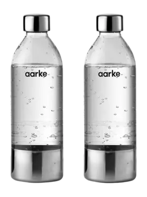 Aarke PET Water Bottle Waterfles 1L Set van 2
