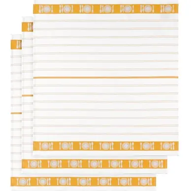 De Witte Lietaer BML Theedoek Ochre (3 stuks)