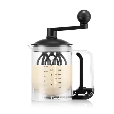 Bodum Bistro Pannenkoekmixer Zwart Handmatig Met Portioneersysteem