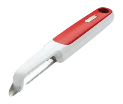 Zyliss Soft Skin Peeler Dunschiller White/Red/Grey