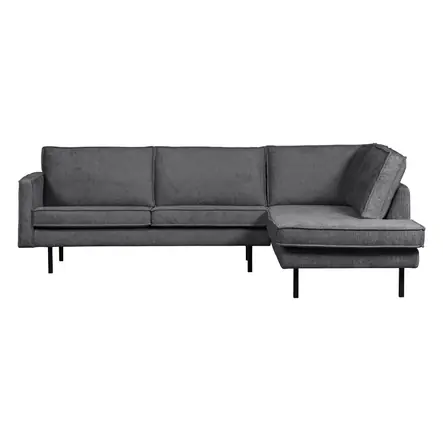 WOOOD Hoekbank Rechts Rodeo - Velvet - Mountain - 85x266x213