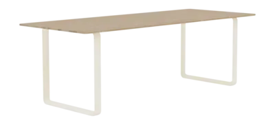 Muuto 70/70 Tafel Solid Oak / Sand 225 x 90 cm