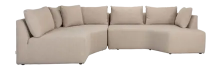 Zuiver Prosper Hoekbank Cappuccino Beige Links