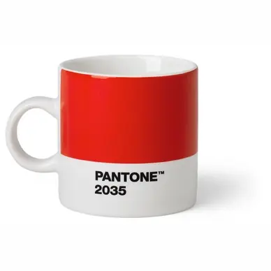 Copenhagen Design Pantone Espressokop Red 120 ml