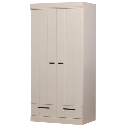 WOOOD 2 deurs Kledingkast Connect - Grenen - Dust - 195x94x53