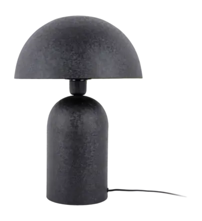 Leitmotiv Boaz Tafellamp Iron Textured Black Large