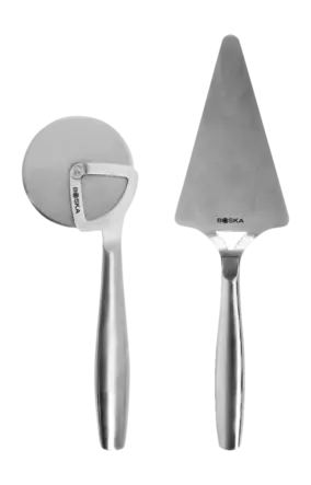 Boska Copenhagen Pizzaset Silver 2-Delig