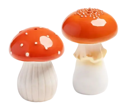 &k amsterdam Mushroom Peper- en Zoutmolen