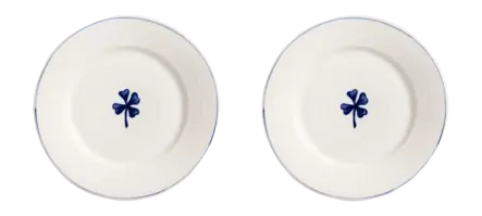 &k amsterdam Anouk Bord - Clover - Set van 2