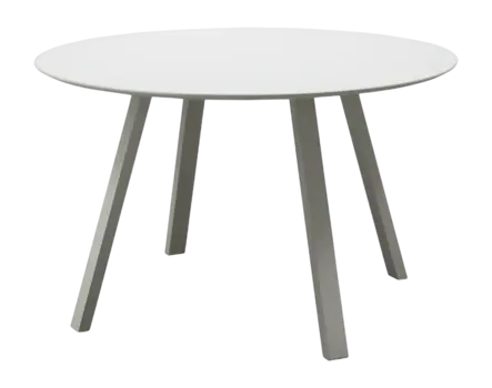 WOOOD Auke Tuintafel - Aluminium - Mist - 75 x ø120 cm