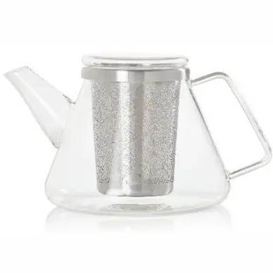 Adhoc Fusion Theepot Transparant met Theefilter 1L