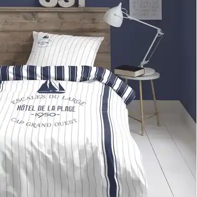 Cinderella Dock Dekbedovertrek Navy Percal