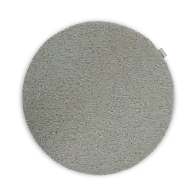 Nolon Lot Rond stoelkussen Boucle Lichtgroen